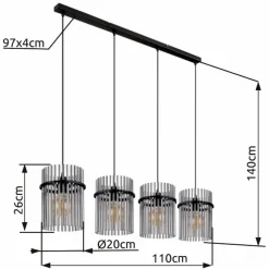 Globo Pendelleuchten|Pendelleuchte Gorley