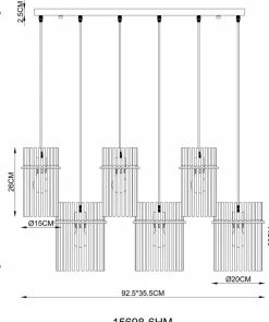 Globo Pendelleuchten|Pendelleuchte Gorley