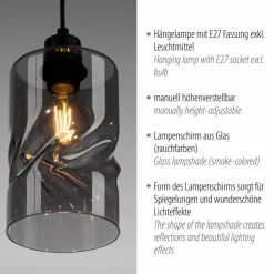 JUST LIGHT. Pendelleuchte Swirl