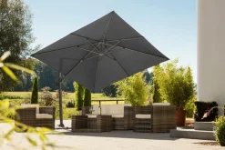 Schneider Schirme Sonnenschirme|Pendelschirm Rhodos Twist Model 2025