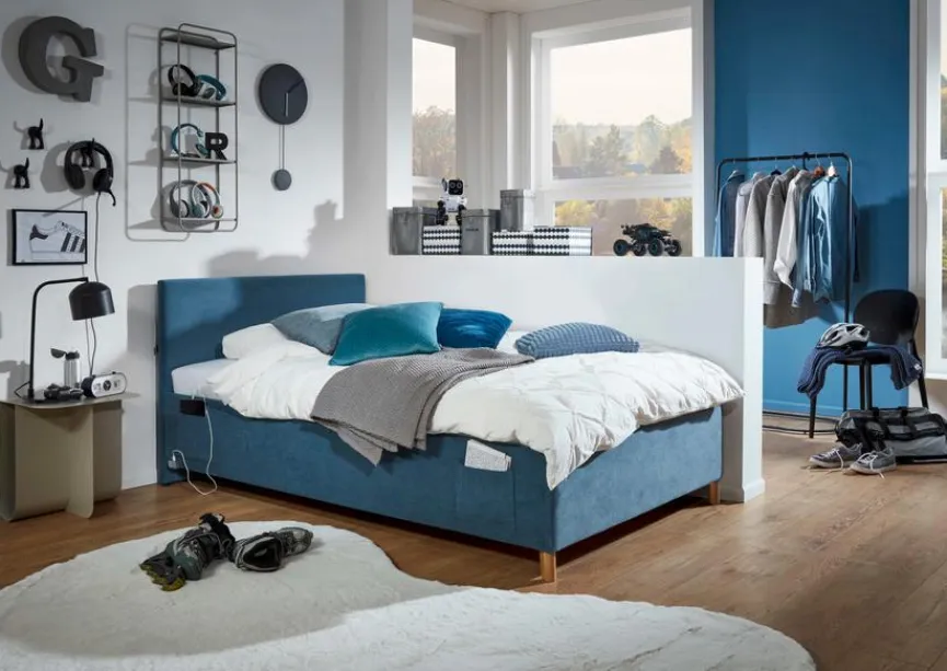 Kinder meise.möbel Polsterbett Cool mit Lattenrost