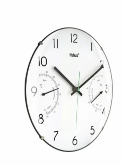 Mebus Quarzwanduhr 16106 Ø 30 cm