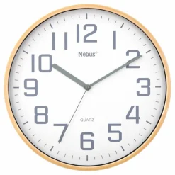 Mebus Wanduhren|Quarzwanduhr 17495 Ø 30 cm