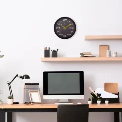 Nextime Quarzwanduhr Maths Ø 30 cm