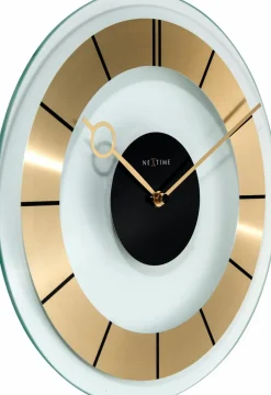 Nextime Quarzwanduhr Retro Ø 31 cm
