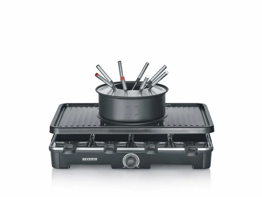 Sonstige Küchenkleingeräte|Backformen|Raclette/Fonduekombination Severin RG 2347