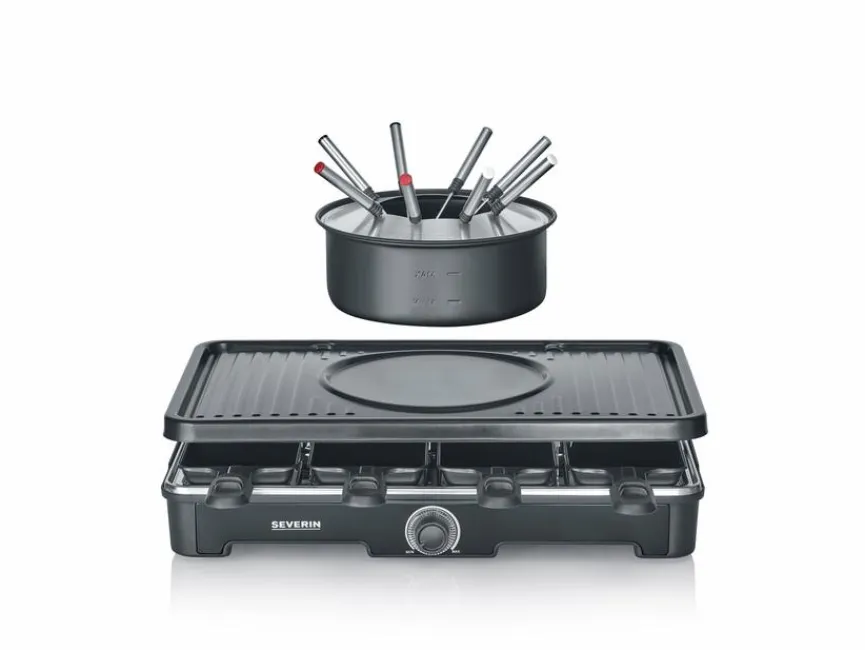 Sonstige Küchenkleingeräte|Backformen|Raclette/Fonduekombination Severin RG 2347