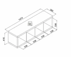 Raumteiler Style Regale|Regale