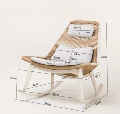 Sale Schaukelsessel Cremona Loungesessel