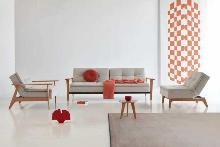 Clearance Schlafsofa Dublexo Frej Eiche Schlafsofas|Schlafsofas