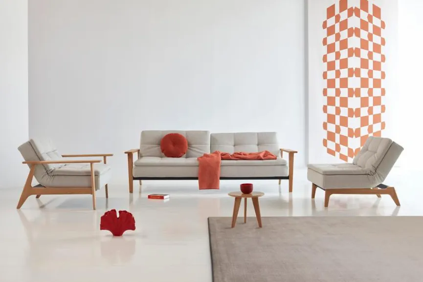 Clearance Schlafsofa Dublexo Frej Eiche Schlafsofas|Schlafsofas