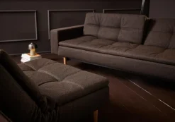 Schlafsofa mit Armlehnen Dublexo Styletto hell Schlafsofas|Schlafsofas