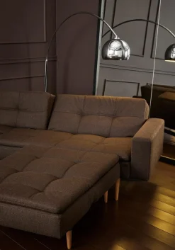 Schlafsofa mit Armlehnen Dublexo Styletto hell Schlafsofas|Schlafsofas