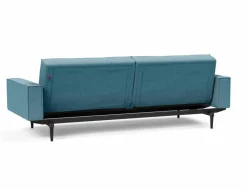 Online Schlafsofa mit Armlehnen Splitback Styletto schwarz Schlafsofas|Schlafsofas