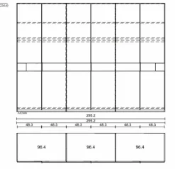 Sale Schlafzimmer-Set San Francisco 4tlg. Schlafzimmer-Komplettsets