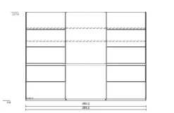 Hot Schlafzimmer-Set Sorrent 4tlg. Schlafzimmer-Komplettsets