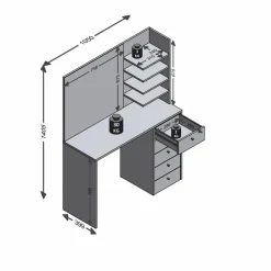 New Schminktisch Marl Schminktische