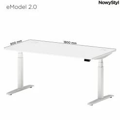 NowyStyl Schreibtisch elektrisch eModel 2.0 180 x 80 cm