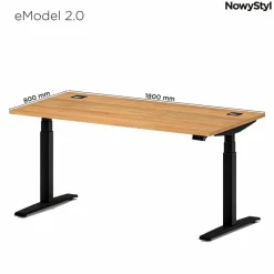 NowyStyl Schreibtisch elektrisch eModel2.0 180 x 80 cm
