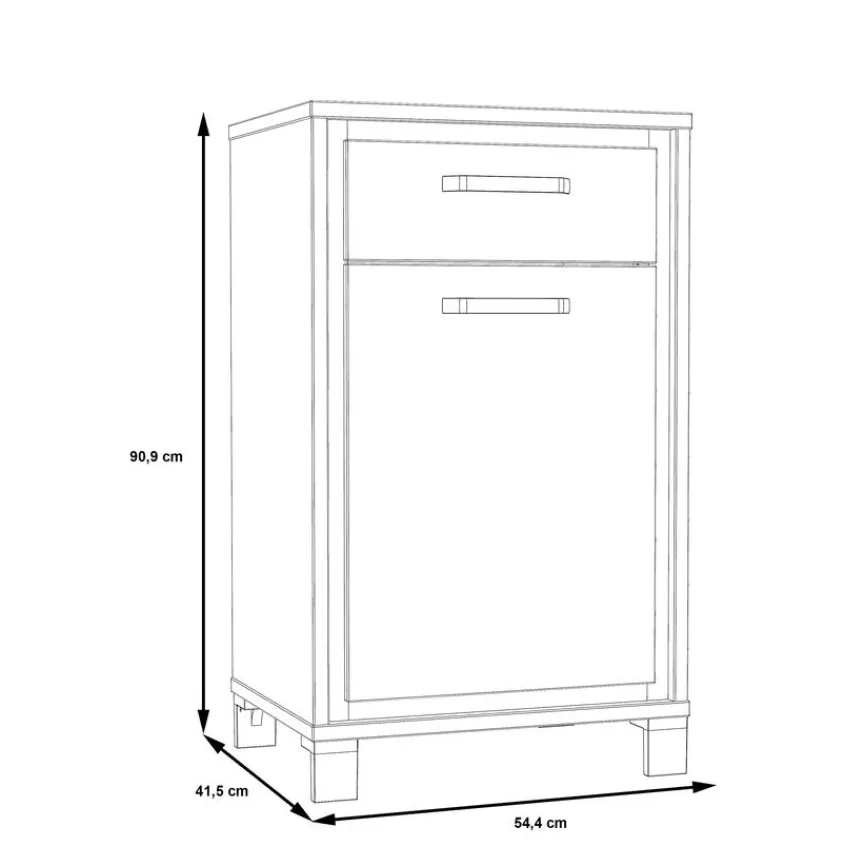 FORTE Schuhschränke|Schuhschrank Farida