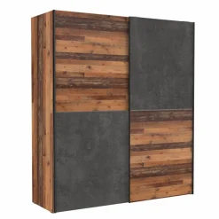 Schwebetürenschrank Dederik 170 x 200 cm Kleiderschränke