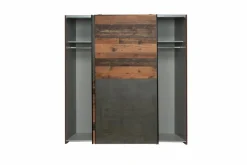 Schwebetürenschrank Dederik 170 x 200 cm Kleiderschränke