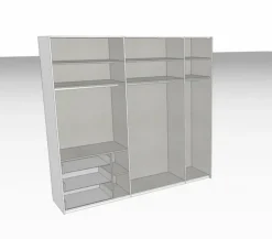 Online Schwebetürenschrank Level 36 250 x 236 cm Kleiderschränke