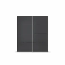 Outlet Schwebetürenschrank Quadra 181 x 210 cm Kleiderschränke