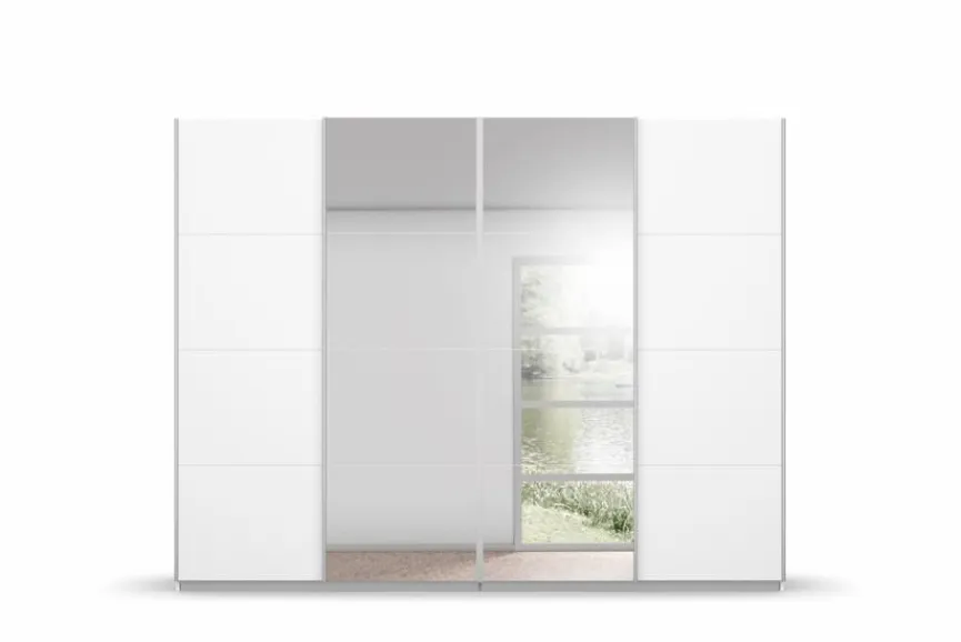 Hot Schwebetürenschrank Syncrono 271 x 211 cm Kleiderschränke