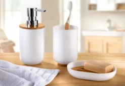 Kleine Wolke Badzubehör|Seifenspender Timber