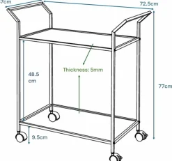 Servierwagen BK-Clear Servierwagen