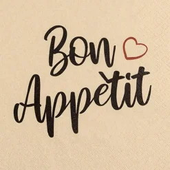 Serviette Bon Appètit 20tlg.