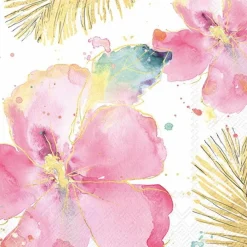 Tischwäsche|Tischwäsche|Serviette Flamingo Flower 20tlg.