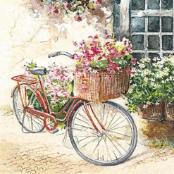 Hot Serviette Flower Bike 20tlg. Tischwäsche|Tischwäsche