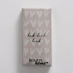 BOLTZE Serviette Lieb 16tlg.