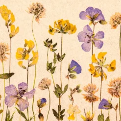 Serviette Pressed Flowers 20tlg.