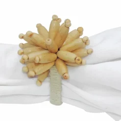 Clearance Serviettenring Wood Beads Ø 9 cm Halterungen