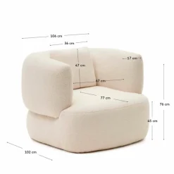 Kave Home Sessel|Sessel Martina