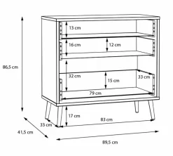 FORTE Kommoden|Sideboard Harllson