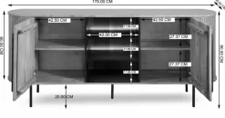 New Sideboard Bronx 4471 Kommoden|Kommoden