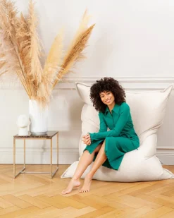 Kinder Sitting Point Sitzkissen Bigbag Woolly