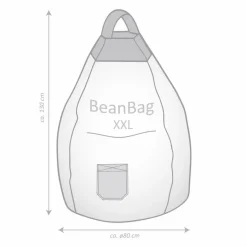 Sale Sitzsack Beanbag Jamie XXL Kinder Sitzgelegenheiten|Sitzgelegenheiten