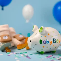 Spardose Baby Boy 12,5 x 9 cm