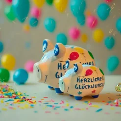 Dekodosen|Spardose Herzlichen Glückwunsch