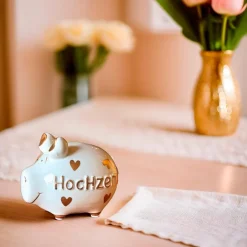 Spardose Hochzeit 12,5 x 9 cm