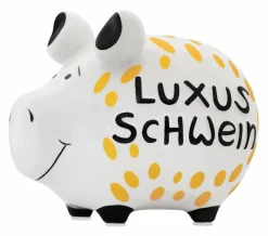 Dekodosen|Spardose Luxusschwein 12,5 x 9 cm