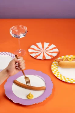 KARE DESIGN Geschirr|Speiseteller Harlequin Ø 27 cm