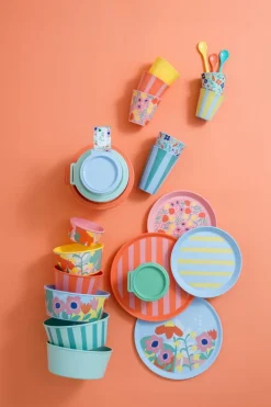 Koziol Speiseteller Nora Blooms Ø 25,5 cm