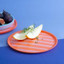 Hot Speiseteller Nora Stripes Ø 25,5 cm Geschirr