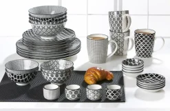 New Speiseteller Takeo Circles Ø 26,5 cm Geschirr